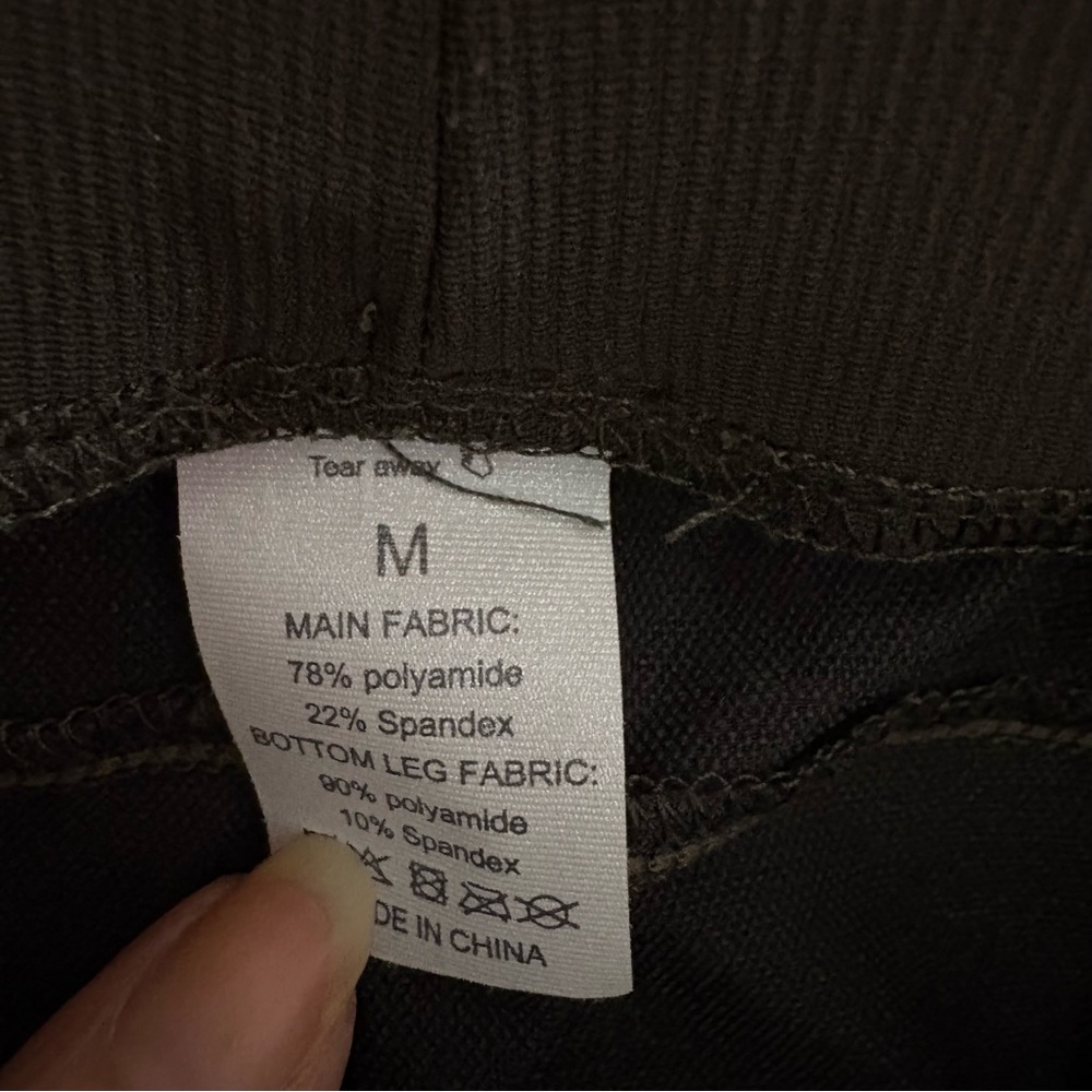 Women's Black Cargo Joggers - Picture 6 of 6